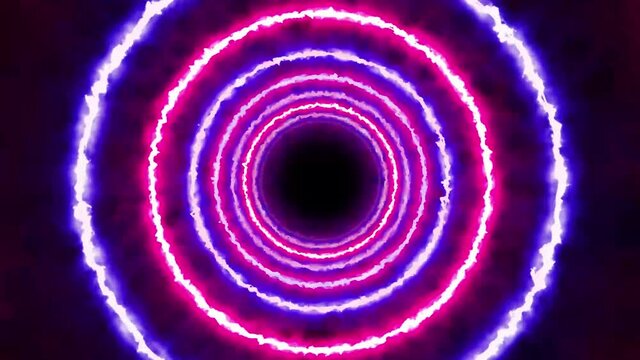 Vj 3D Tunnel Background Loop