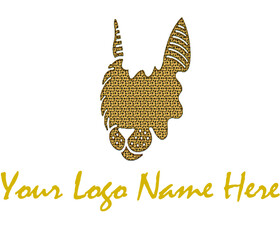 Tiger vector face logo