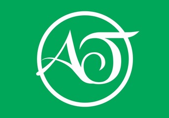 Unique shape of AT initial letter