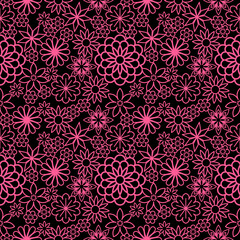 Very sweet seamless floral pattern design for decorating, wallpaper, wrapping paper, fabric, backdrop and etc.