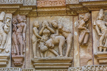 Kandariya Mahadeva Temple (kamasutra temple) - Unesco World Heritage Khajuraho, India