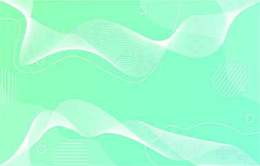 abstract background with waves