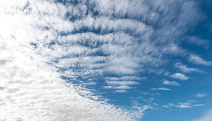 Abstract view of sky in dark mood