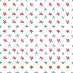 Starry abstract seamless pattern, minimal print