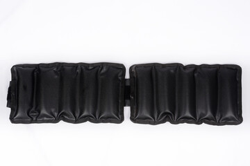 athletic leggings for physical training, crossfit, physiotherapy, body health, exercise, pilates, yoga and bodybuilding, isolated on white background.