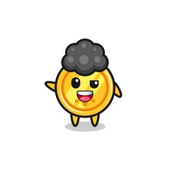 medal character as the afro boy