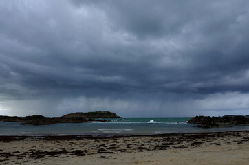 Town of Saint-Malo, a touristic icon in Brittany