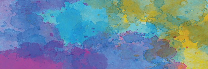 Abstract decoration color digital creative style