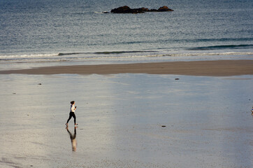 Town of Saint-Malo, a touristic icon in Brittany