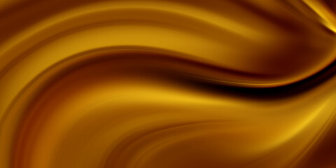 Beautiful Gold Wave. Abstract Background