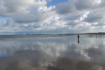 Town of Saint-Malo, a touristic icon in Brittany