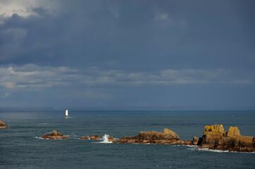 Town of Saint-Malo, a touristic icon in Brittany