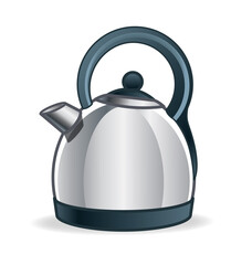 modern chrome kitchen kettle