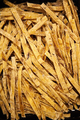 dried fish texture