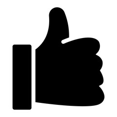 Thumb Up glyph icon