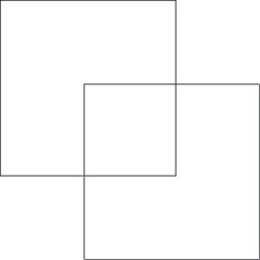 designer gadget icon                merge and square