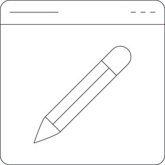 designer gadget icon                edit and pencil