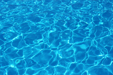 Fototapeta na wymiar water pool crystal clear blue