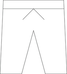 clothes icon               short and clothing