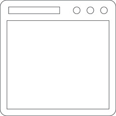 data science icon               browser and web