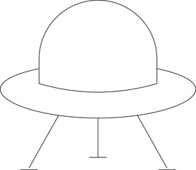 computer technology icon               ufo and spaceship