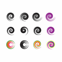 Tornado symbol vector illustration