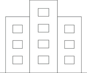 buildings and places icon            building and appartment