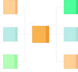 big data icon           hierarchy and structure