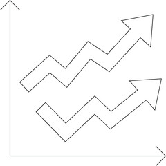 big data icon         growth and statistic
