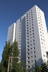 Nuremberg residential architecture in Germany