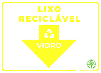 PLACAS, P&Aacute;TIO, LIXO, ORG&Acirc;NICO, PAPEL, VIDRO, PLASTICO