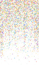 Festive authentic confetti. Celebration stars. Chi