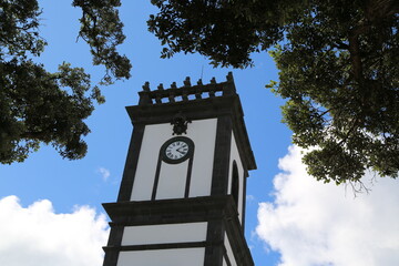 The Sineira tower in Ribeira Grande, Sao Miguel island, Azores