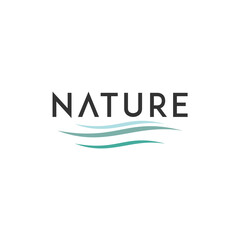 Nature. Logo template.