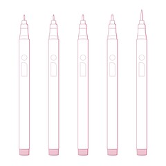 Pens for drawing, illustration, drafting, and engineering