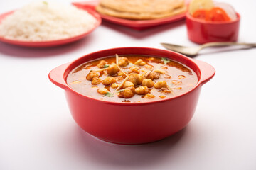 Choley, Chana curry or chickpea masala