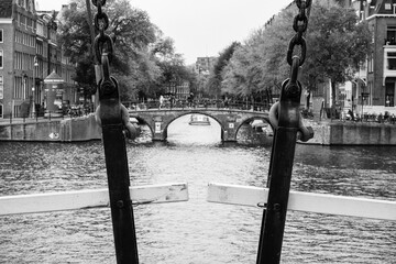 Hubbrücke in Amsterdam