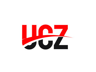 UCZ Letter Initial Logo Design Vector Illustration