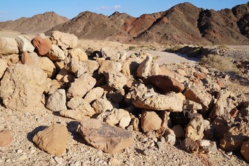 Hiking in Nahal Amir, South Israel