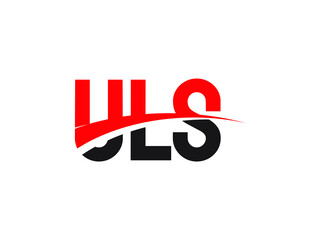 ULS Letter Initial Logo Design Vector Illustration