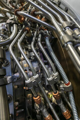 Fototapeta premium engine fragment