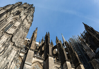 Detail from exterior of Cologne Cathedral