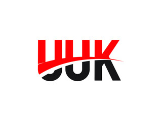 UUK Letter Initial Logo Design Vector Illustration