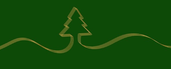 modern merry christmas card modern 3d minimal