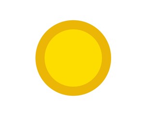 Coin icon. Money icon. Cash icon. Vector illustration. Money for fixing various currencies.