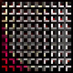 Geometric pattern. Abstract background. Prison pattern. Mosaic grid texture, dark background. Vector illustration.