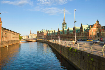 Fototapeta premium Copenhague edificios