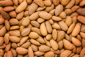Almond nut background image