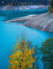 Obraz premium Sauris lake in Italy
