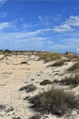 
Beach of the Cemetery of the Anchors, in Tavira, Portugal